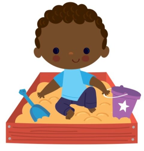 Preschool Skills Buried in Sand  – 5 New Sand Play Ideas