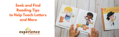 Seek and Find Reading Tips to Help Teach Letters and More