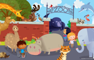 A to Zoo theme poster Experience Early Learning Preschool Curriculum